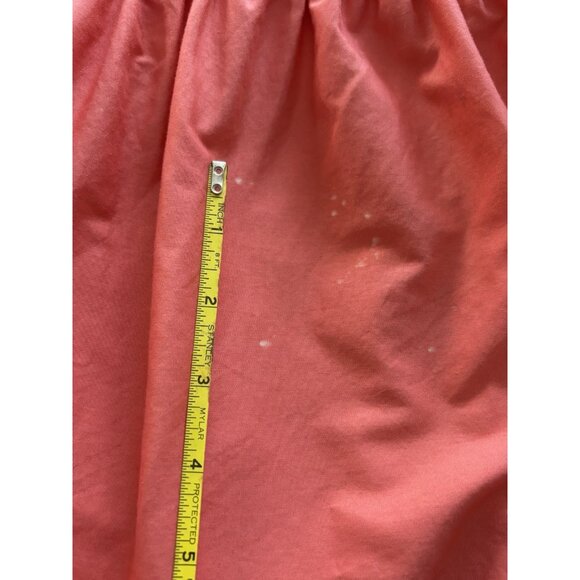 Anthropologie Maeve Tiered Midi Dress Coral Rose Smocked 4 Cottage Boho READ - Picture 16 of 16